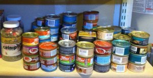 canned cat food