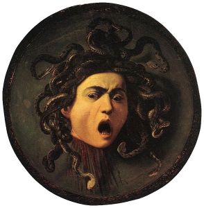 Medusa by Caravaggio 1595