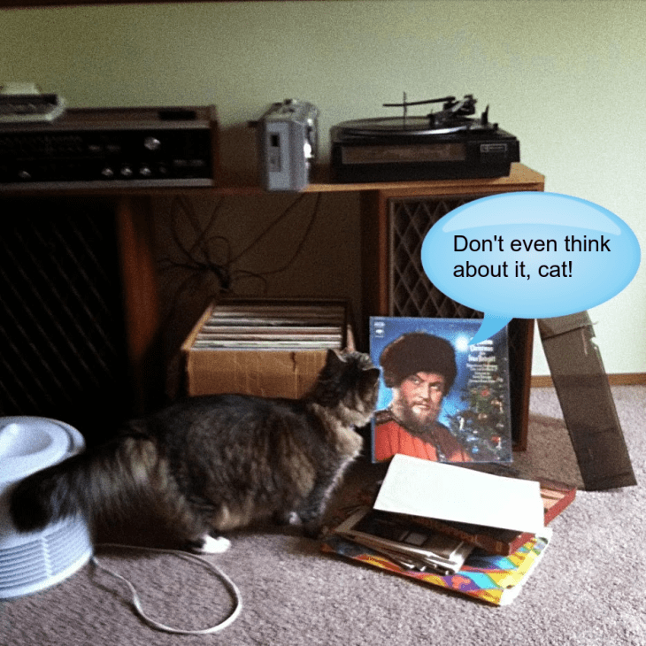 Opie and record player